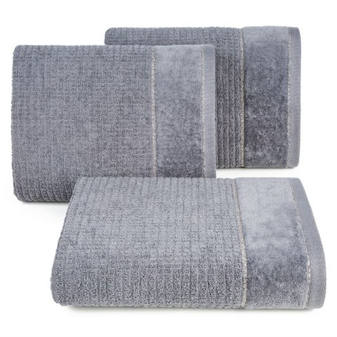 Ręcznik frotte GLORY 50x90 cm kolor stalowy Ręcznik frotte GLORY 50x90 cm kolor stalowy