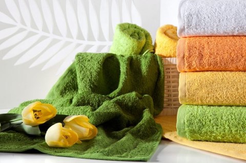 Ręcznik frotte GŁADKI2 70x140 cm kolor czarny Ręcznik frotte GŁADKI2 70x140 cm kolor czarny
