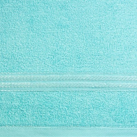 Ręcznik z żakardową bordiurą LORI 50x90 cm kolor niebieski Ręcznik z żakardową bordiurą LORI 50x90 cm kolor niebieski