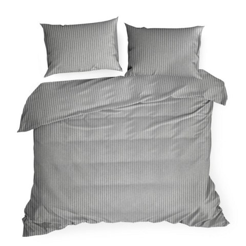 Komplet pościeli z bawełny ETNO 220x200 cm kolor stalowy Komplet pościeli z bawełny ETNO 220x200 cm kolor stalowy