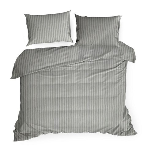 Komplet pościeli z bawełny ETNO 220x200 cm kolor stalowy Komplet pościeli z bawełny ETNO 220x200 cm kolor stalowy