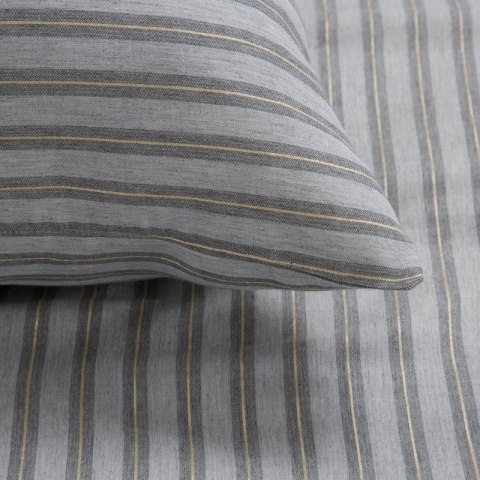 Komplet pościeli z bawełny ETNO 220x200 cm kolor stalowy Komplet pościeli z bawełny ETNO 220x200 cm kolor stalowy