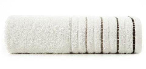 Ręcznik bawełniany IZA 50x90 cm kolor kremowy Ręcznik bawełniany IZA 50x90 cm kolor kremowy