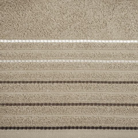 Ręcznik bawełniany IZA 70x140 cm kolor beżowy Ręcznik bawełniany IZA 70x140 cm kolor beżowy