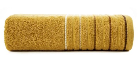 Ręcznik bawełniany IZA 70x140 cm kolor musztardowy Ręcznik bawełniany IZA 70x140 cm kolor musztardowy