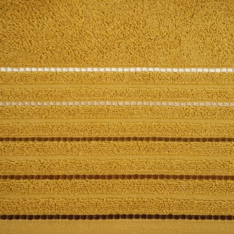 Ręcznik bawełniany IZA 70x140 cm kolor musztardowy Ręcznik bawełniany IZA 70x140 cm kolor musztardowy