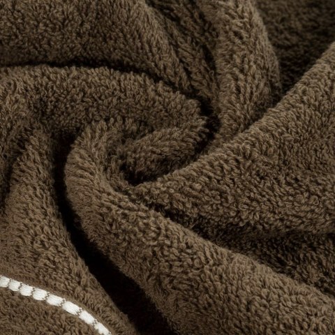 Ręcznik bawełniany IZA 70x140 cm kolor brązowy Ręcznik bawełniany IZA 70x140 cm kolor brązowy