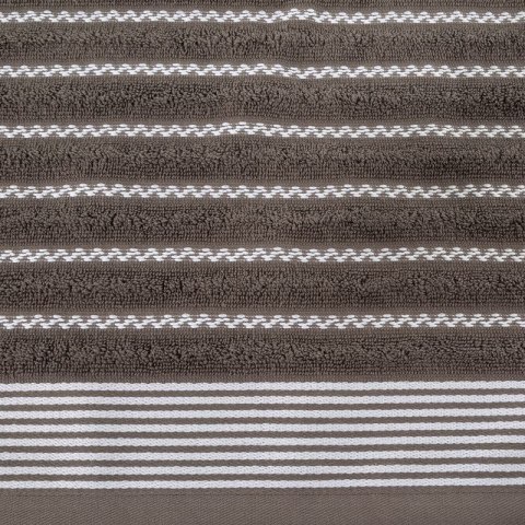 Ręcznik bawełniany LEO 70x140 cm kolor ciemnobrązowy Ręcznik bawełniany LEO 70x140 cm kolor ciemnobrązowy