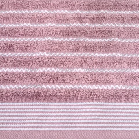 Ręcznik bawełniany LEO 70x140 cm kolor liliowy Ręcznik bawełniany LEO 70x140 cm kolor liliowy