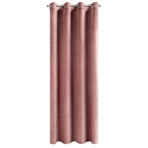Zasłona gotowa ROSA 140x250 cm kolor różowy