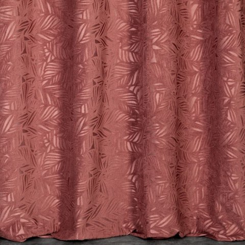 Zasłona gotowa OCTAVIA 140x250 cm kolor ciemnoróżowy
