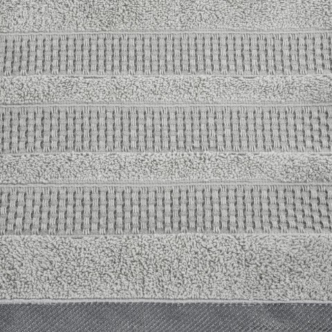 Ręcznik bawełniany NASTIA 50x90 cm kolor ciemnosrebrny Ręcznik bawełniany NASTIA 50x90 cm kolor ciemnosrebrny