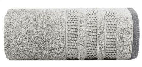 Ręcznik bawełniany NASTIA 70x140 cm kolor ciemnosrebrny Ręcznik bawełniany NASTIA 70x140 cm kolor ciemnosrebrny