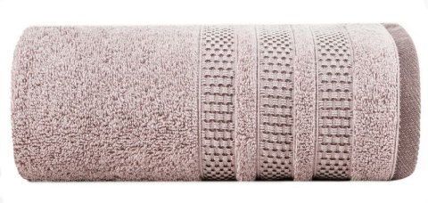 Ręcznik bawełniany NASTIA 50x90 cm kolor pudrowy Ręcznik bawełniany NASTIA 50x90 cm kolor pudrowy