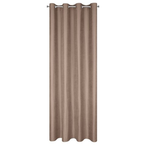 Zasłona gotowa ADA 140x250 cm kolor brązowy Zasłona gotowa ADA 140x250 cm kolor brązowy