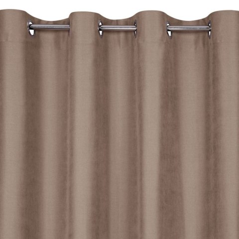 Zasłona gotowa ADA 140x250 cm kolor brązowy Zasłona gotowa ADA 140x250 cm kolor brązowy