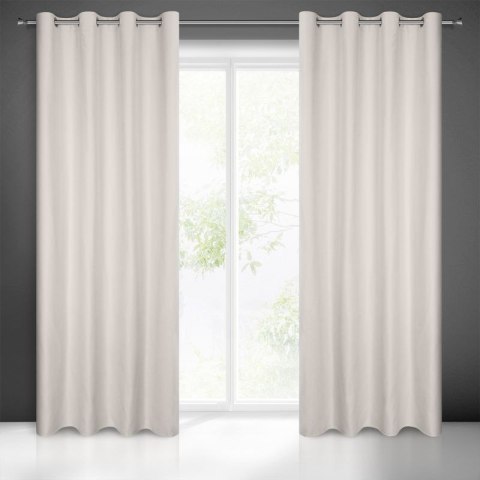 Zasłona gotowa ADA 140x250 cm kolor stalowy Zasłona gotowa ADA 140x250 cm kolor stalowy