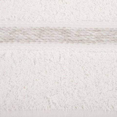 Ręcznik z ozdobną bordiurą ALTEA 50x90 cm kolor kremowy Ręcznik z ozdobną bordiurą ALTEA 50x90 cm kolor kremowy