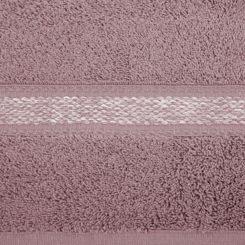 Ręcznik z ozdobną bordiurą ALTEA 70x140 cm kolor pudrowy Ręcznik z ozdobną bordiurą ALTEA 70x140 cm kolor pudrowy