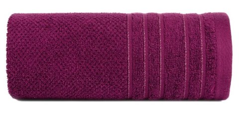 Ręcznik frotte GLORY 50x90 cm kolor amarantowy Ręcznik frotte GLORY 50x90 cm kolor amarantowy