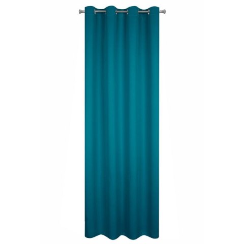 Zasłona zaciemniająca PARISA 135x250 cm kolor turkusowy Zasłona zaciemniająca PARISA 135x250 cm kolor turkusowy