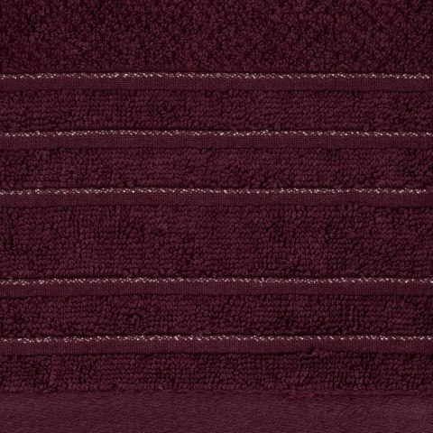Ręcznik frotte GLORY 70x140 cm kolor bordowy Ręcznik frotte GLORY 70x140 cm kolor bordowy