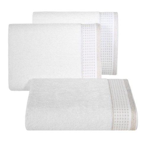 Ręcznik frotte LUNA 70x140 cm kolor biały Ręcznik frotte LUNA 70x140 cm kolor biały