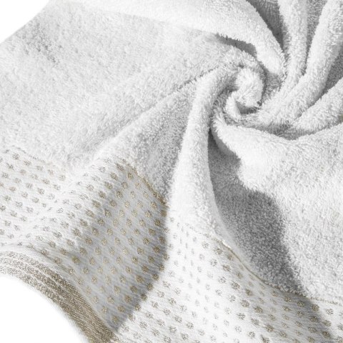 Ręcznik frotte LUNA 70x140 cm kolor biały Ręcznik frotte LUNA 70x140 cm kolor biały