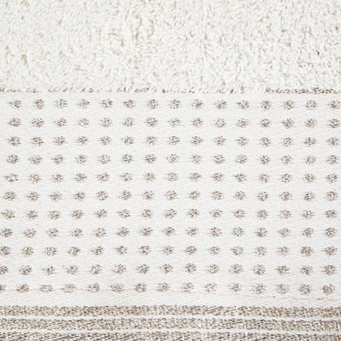 Ręcznik frotte LUNA 30x50 cm kolor kremowy Ręcznik frotte LUNA 30x50 cm kolor kremowy