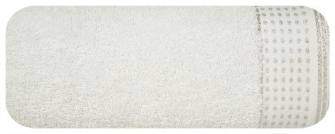 Ręcznik frotte LUNA 70x140 cm kolor kremowy Ręcznik frotte LUNA 70x140 cm kolor kremowy