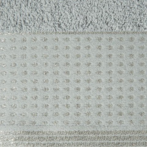 Ręcznik frotte LUNA 30x50 cm kolor srebrny Ręcznik frotte LUNA 30x50 cm kolor srebrny