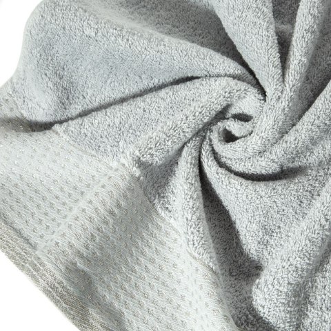 Ręcznik frotte LUNA 30x50 cm kolor srebrny Ręcznik frotte LUNA 30x50 cm kolor srebrny