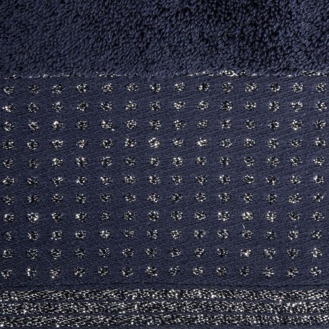 Ręcznik frotte LUNA 30x50 cm kolor granatowy Ręcznik frotte LUNA 30x50 cm kolor granatowy