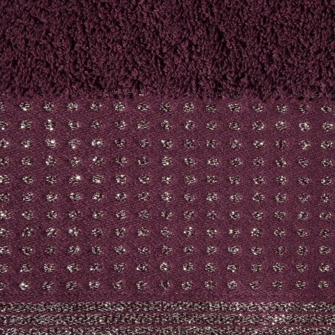 Ręcznik frotte LUNA 30x50 cm kolor bordowy Ręcznik frotte LUNA 30x50 cm kolor bordowy