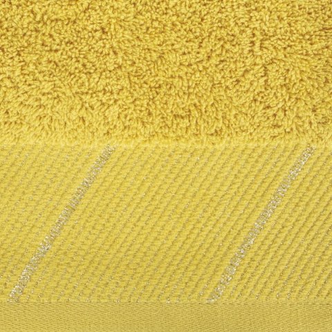 Ręcznik bawełniany EVITA 30x50 cm kolor musztardowy Ręcznik bawełniany EVITA 30x50 cm kolor musztardowy