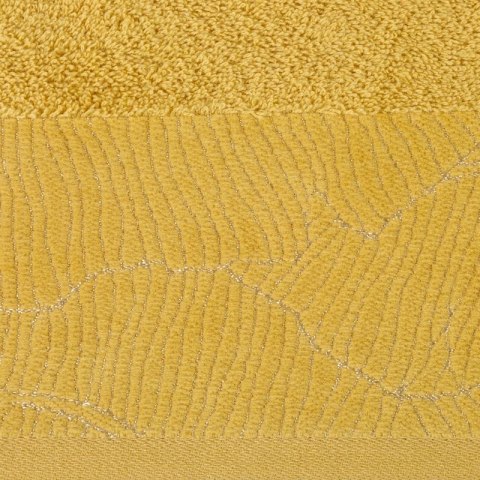 Ręcznik bawełniany METALIC 30x50 cm kolor musztardowy Ręcznik bawełniany METALIC 30x50 cm kolor musztardowy