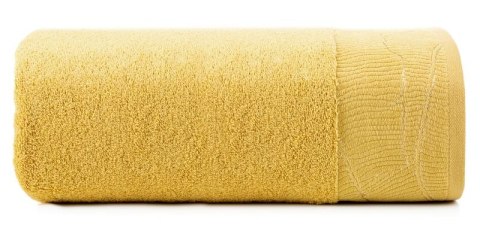 Ręcznik bawełniany METALIC 50x90 cm kolor musztardowy Ręcznik bawełniany METALIC 50x90 cm kolor musztardowy