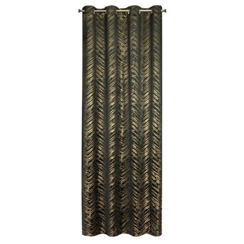 Zasłona gotowa SARA 140x250 cm kolor czarny