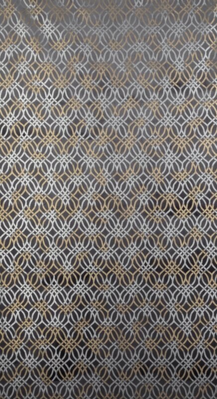 Zasłona gotowa ARETA 140x250 cm kolor stalowy