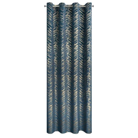 Zasłona gotowa SARA 140x250 cm kolor granatowy