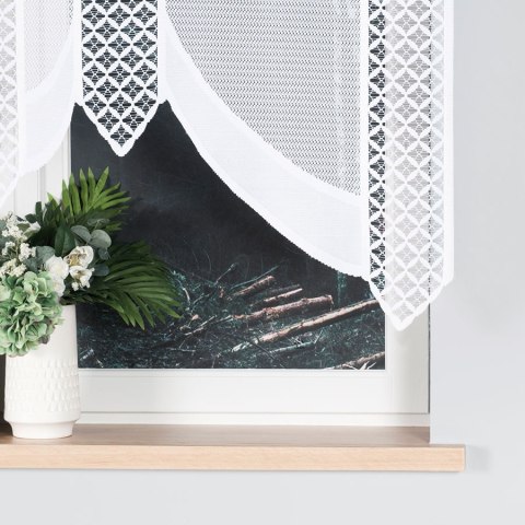 Panel żakardowy gotowy BERBERA 140x160 cm kolor biały Panel żakardowy gotowy BERBERA 140x160 cm kolor biały