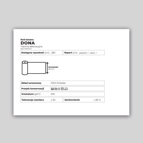 DONA Próbnik pod zamówienie DONA00/PRO/000/000000/1 DONA Próbnik pod zamówienie DONA00/PRO/000/000000/1