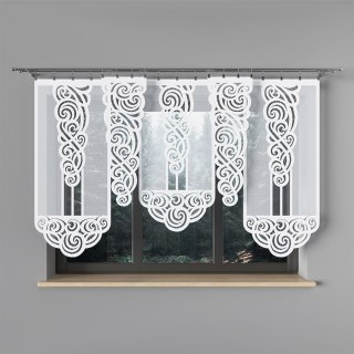 Panel żakardowy gotowy EWA 110x35 cm kolor biały