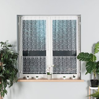 Zazdrostka haftowana 908958 wysokość 80 cm kolor biały