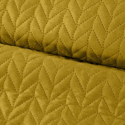 Narzuta LUIZ 170x210 cm kolor musztardowy Narzuta LUIZ 170x210 cm kolor musztardowy