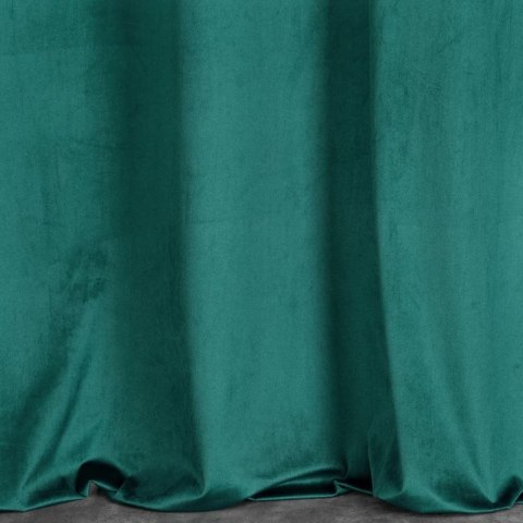 Zasłona gotowa AGNES 140x250 cm kolor turkusowy