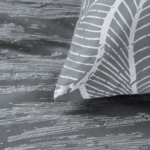Komplet pościeli w pudełku METALI 160x200 cm kolor stalowy Komplet pościeli w pudełku METALI 160x200 cm kolor stalowy