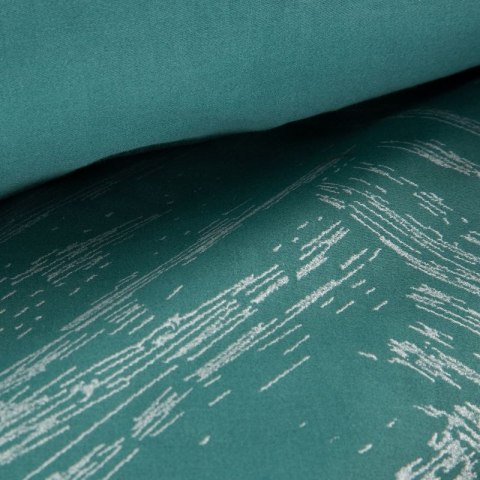Komplet pościeli w pudełku METALIC 220x200 cm kolor turkusowy Komplet pościeli w pudełku METALIC 220x200 cm kolor turkusowy