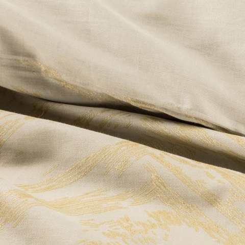 Komplet pościeli w pudełku METALIC 160x200 cm kolor beżowy Komplet pościeli w pudełku METALIC 160x200 cm kolor beżowy