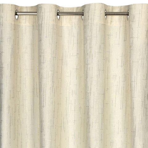 Zasłona gotowa MARSALA 140x250 cm kolor kremowy